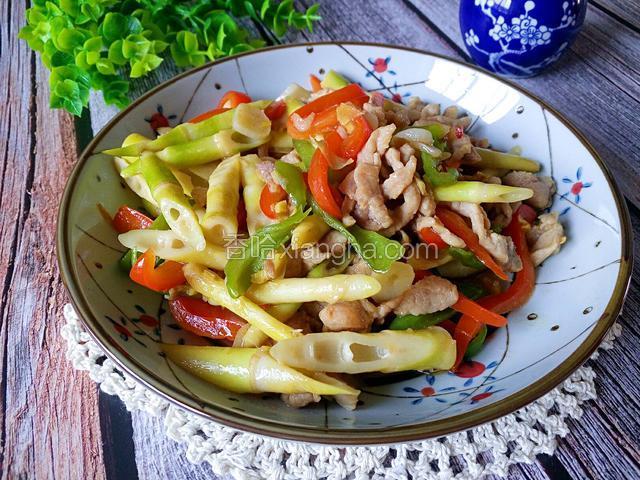 竹笋肉丝