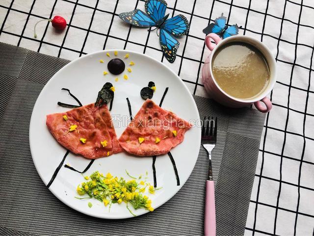 紫薯千层饼