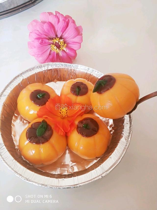 玲珑南瓜饼