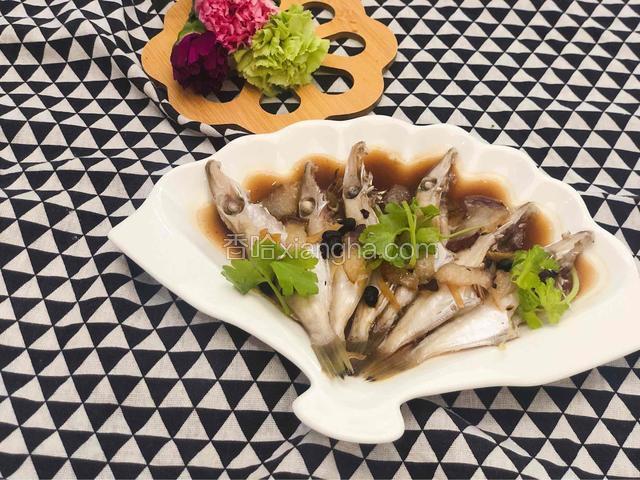 粤式－腊肉豉香蒸扒皮鱼