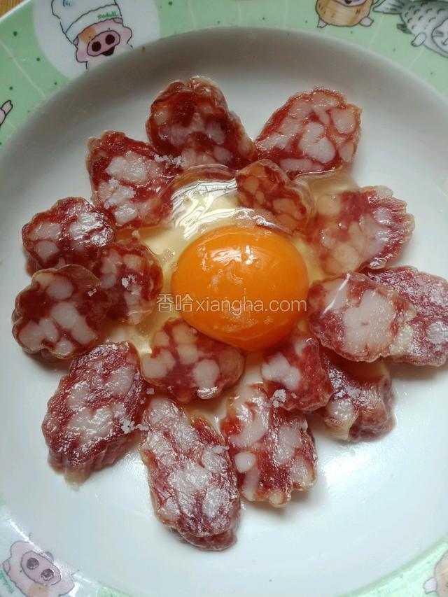 略洒薄盐，蒸饭时放入电饭锅上层，蒸30分钟即可