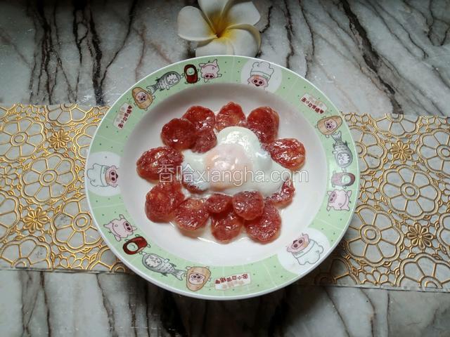 ＃蒸菜＃腊肠蒸蛋