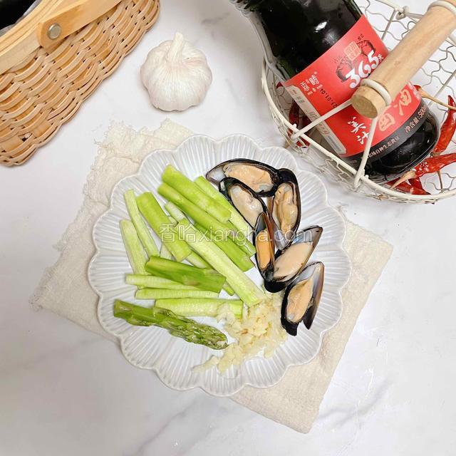 所需食材备齐