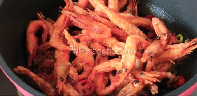 油炸酸辣加拿大北极虾生虾
