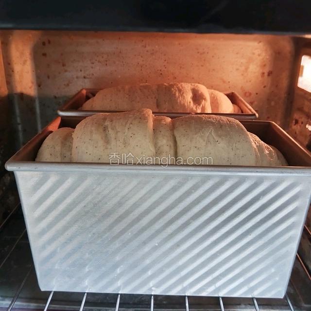 烤箱上下管预热180℃，吐司入炉时，上管调至170℃，先烤10分钟左右，观察表面上色情况