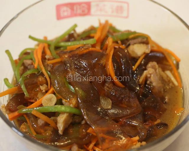 肉丝拉皮