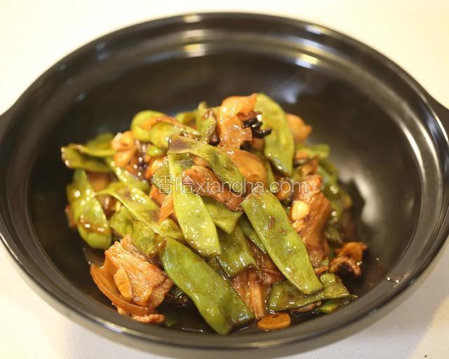 扁豆焖肉