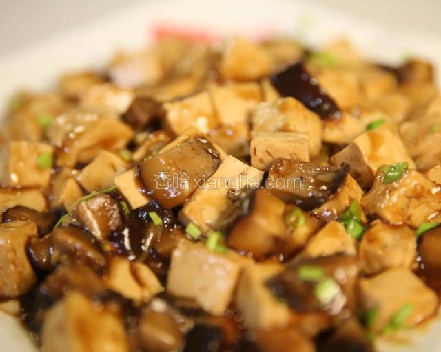 鲜香菇烧豆腐
