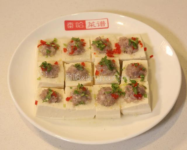 肉馅酿豆腐