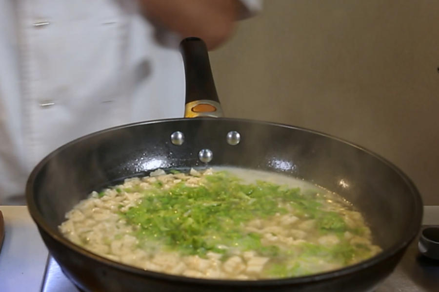 生菜腐竹汤