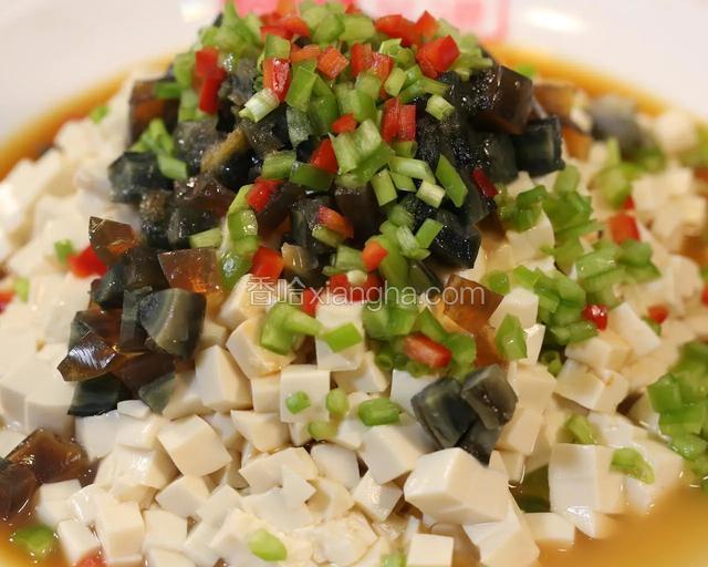 皮蛋豆腐