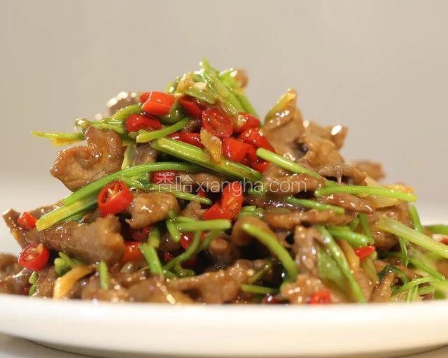 小炒牛肉