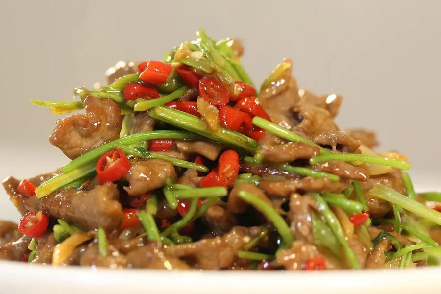 小炒牛肉