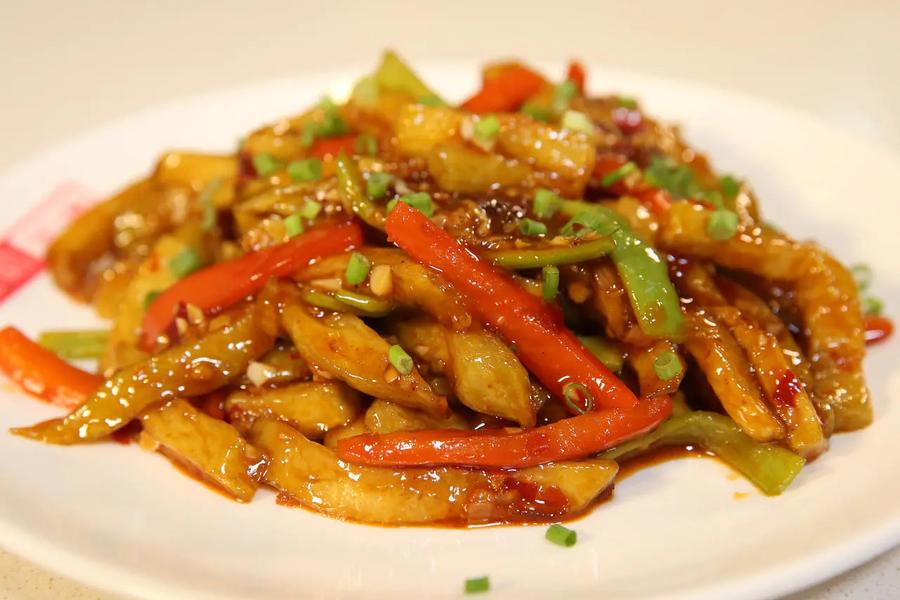 鱼香茄条