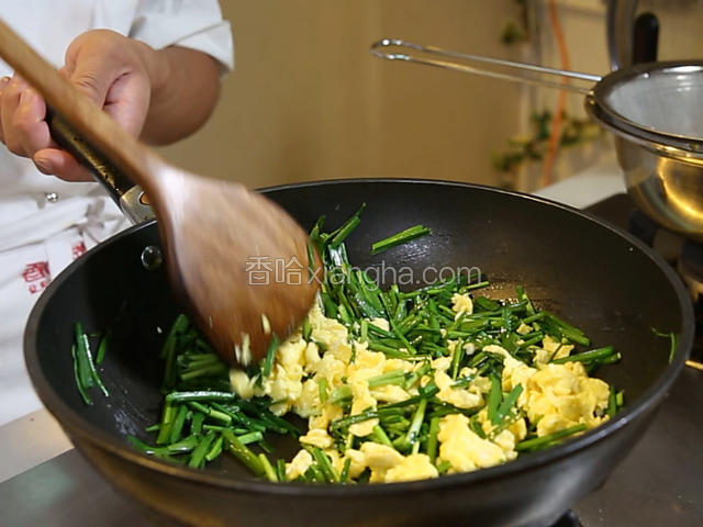 韭菜炒鸡蛋