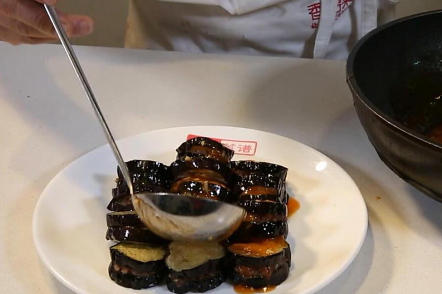 茄汁肉沫酿广茄