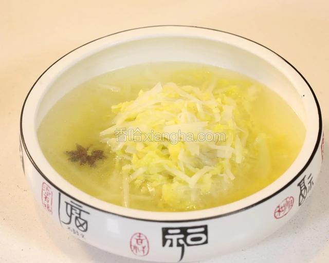 清汤娃娃菜