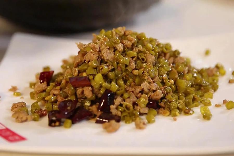 肉沫酸豆角