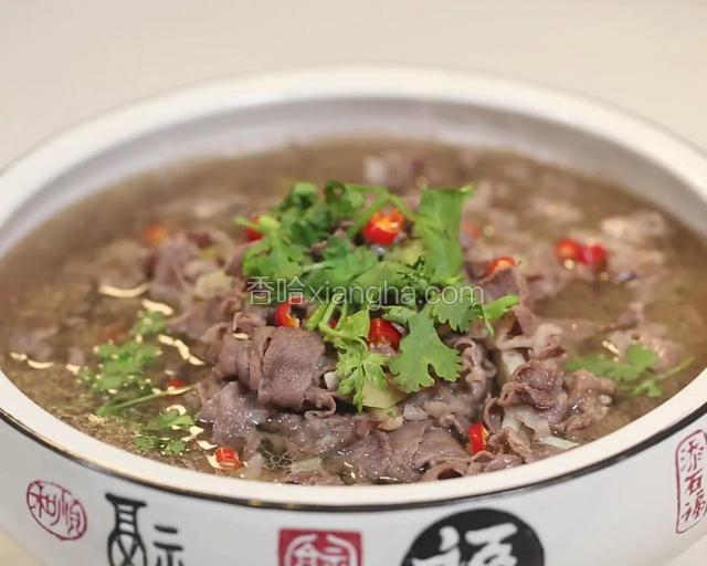 金针菇氽肥牛