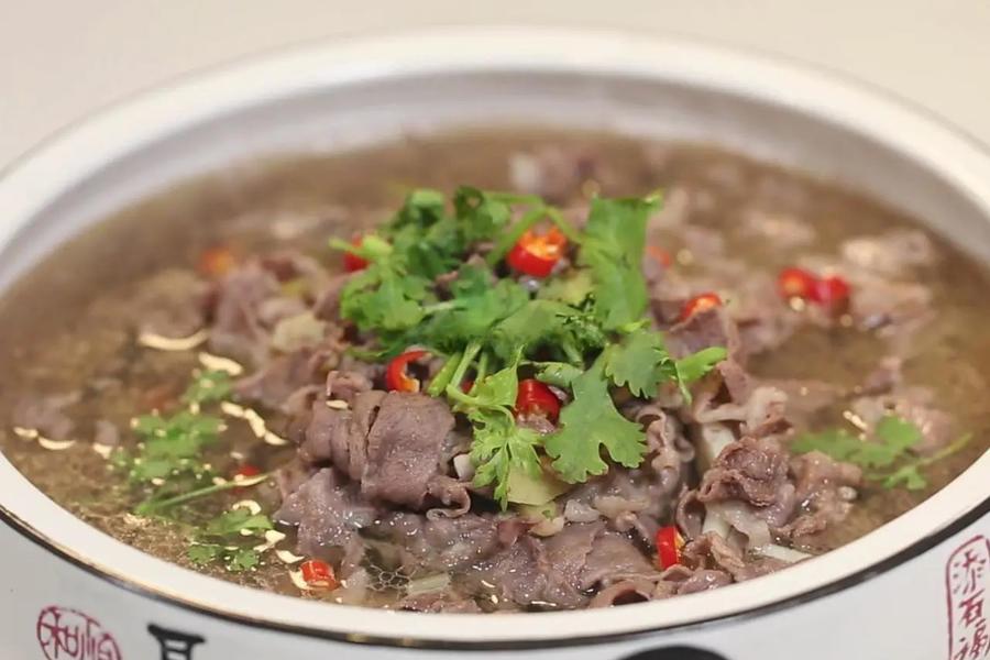 金针菇氽肥牛