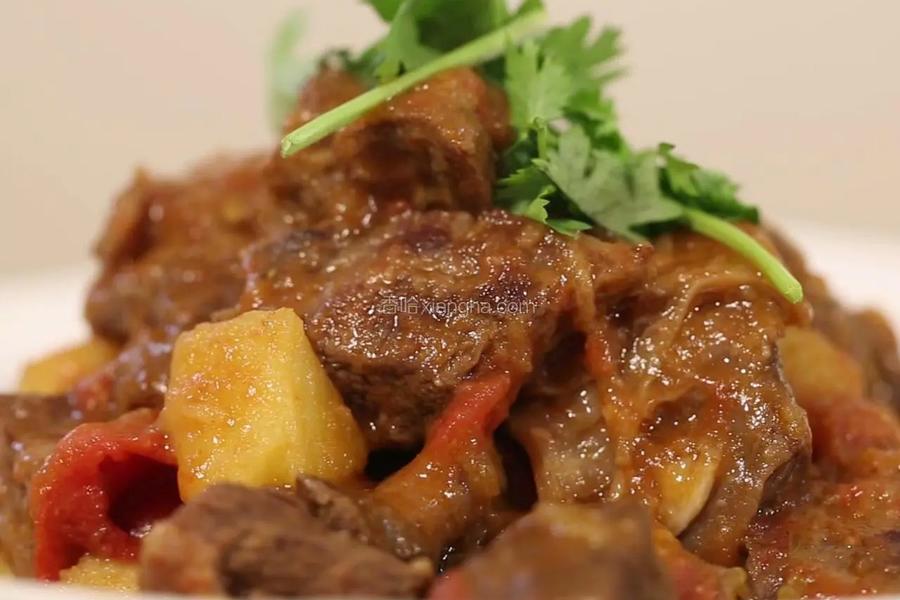 土豆西红柿炖牛腩