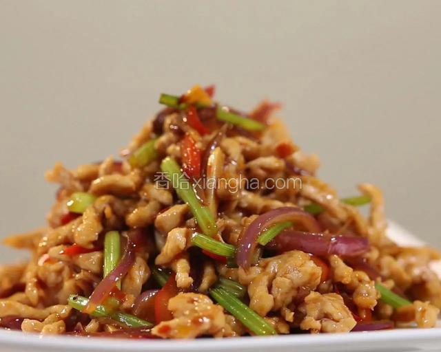 麻辣鸡丝