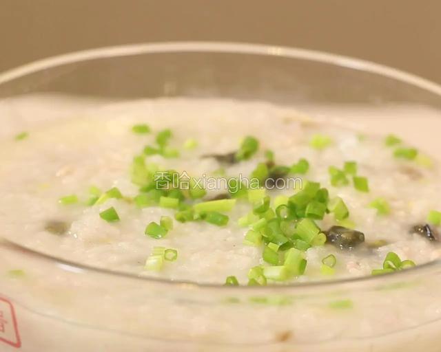 皮蛋瘦肉粥