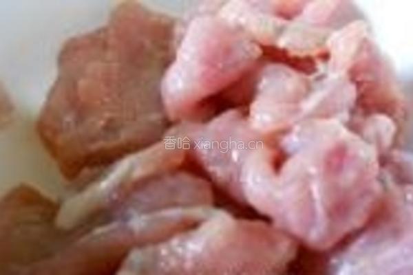 苦瓜炒肉片的做法图解2