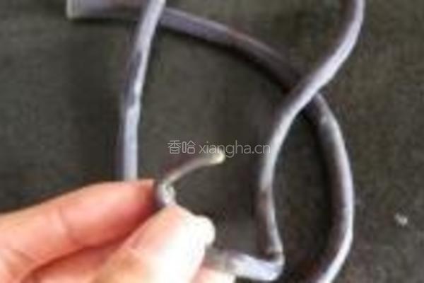 酱爆豇豆卷的做法图解3