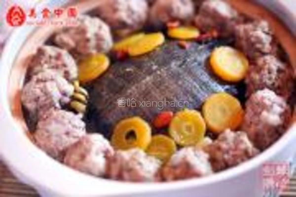 甲鱼炖肉丸的做法图解9