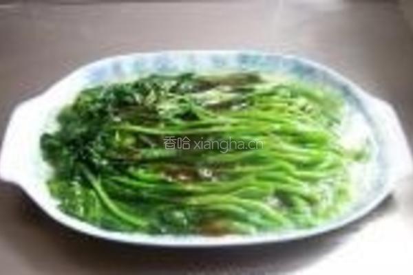 蚝油芥蓝菜的做法图解10