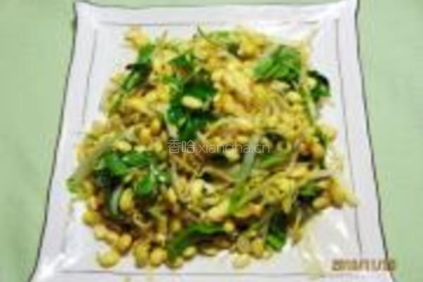椒香炝豆芽的做法图解7