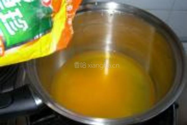 橙汁山药的做法图解5