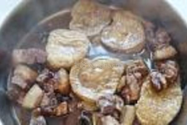 素鸡烧肉的做法图解8