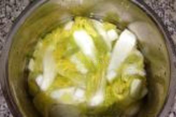 韩式辣白菜的做法图解3