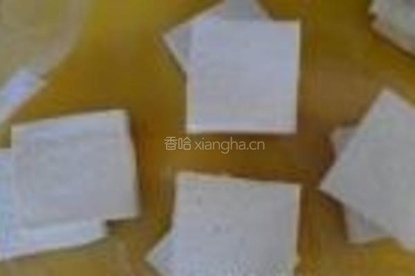 豆腐三明治的做法图解2