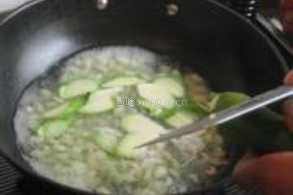 洋扁豆烧茄子的做法图解4