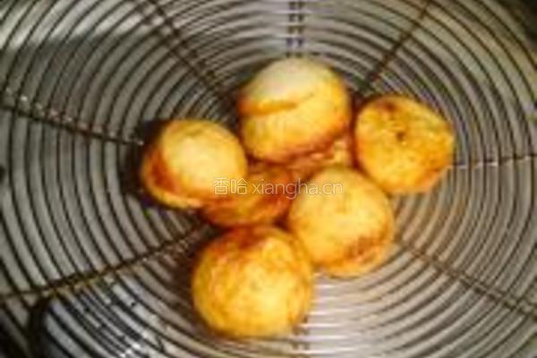 拔丝土豆球的做法图解4