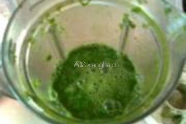 艾叶翡翠饺子的做法图解3