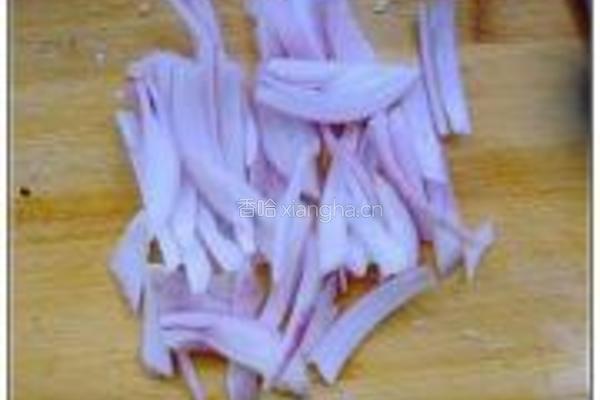 肉丝拌杂蔬的做法图解5