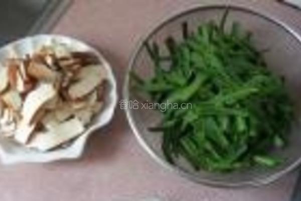 韭菜炒香干的做法图解2