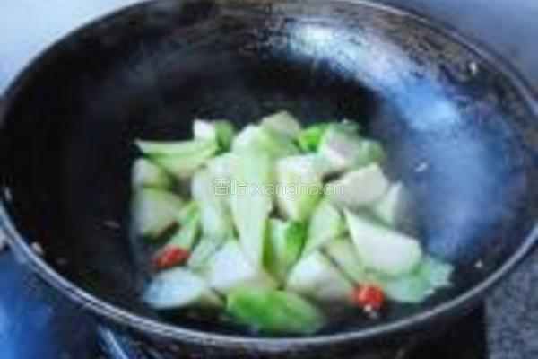 红椒丝瓜的做法图解7
