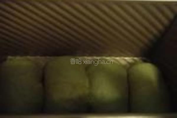 抹茶蜜枣吐司的做法图解12