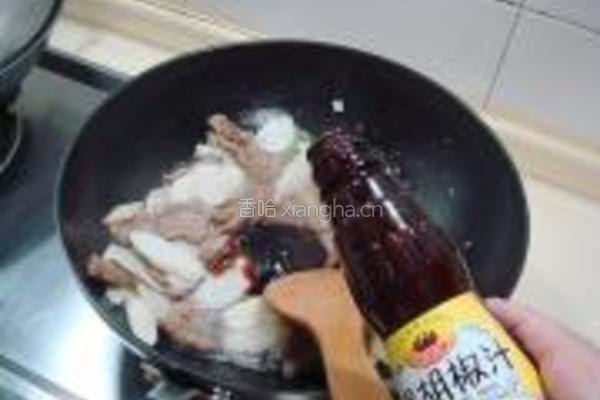 桃仁山药炒牛肉的做法图解6