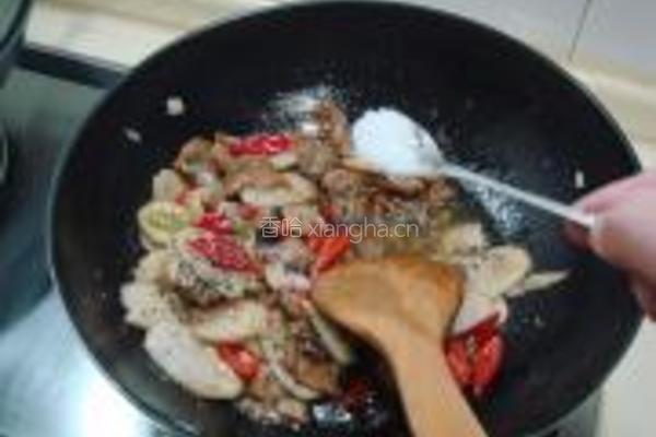 桃仁山药炒牛肉的做法图解8