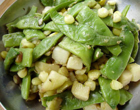 玉米粒土豆烧豆角
