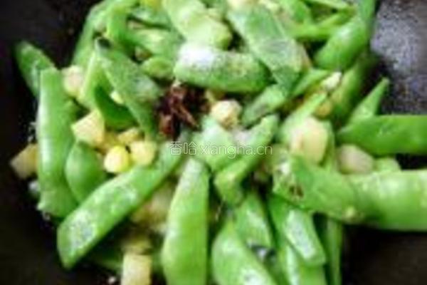 玉米粒土豆烧豆角的做法图解9
