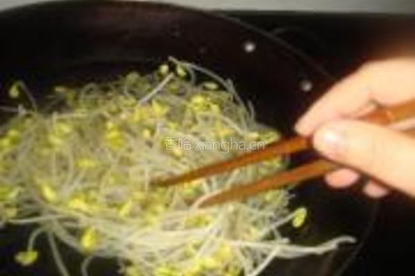凉拌黄豆芽的做法图解10