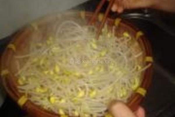 凉拌黄豆芽的做法图解13