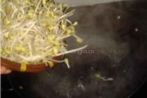 凉拌黄豆芽的做法图解9